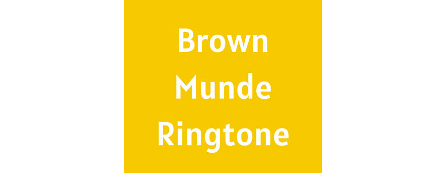 Brown Munde Ringtone Download MP3