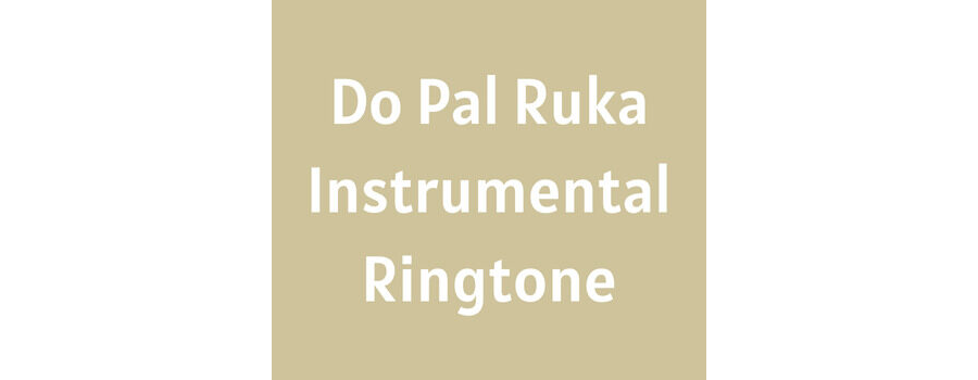 Do Pal Ruka Instrumental Ringtone Download MP3